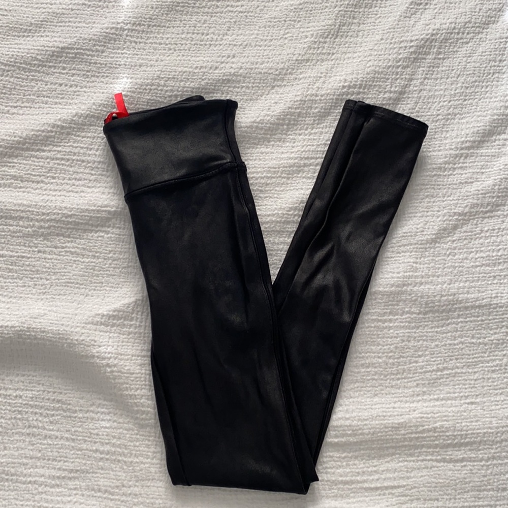 Petite Spanx leggings black XS petite